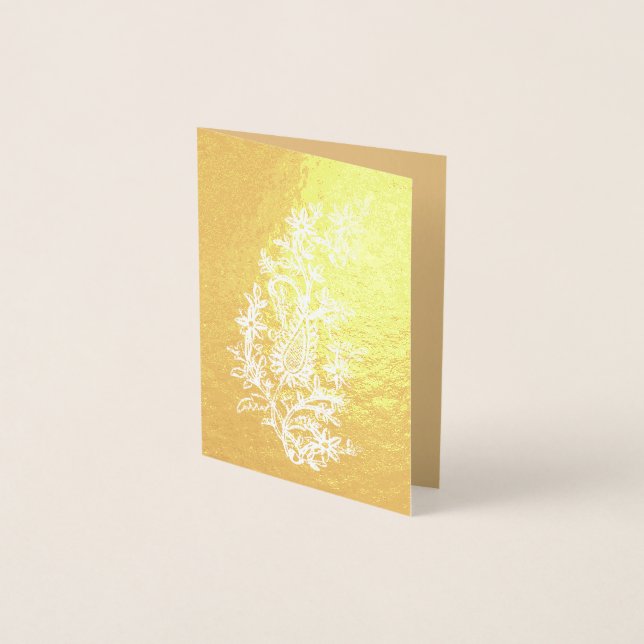 Dorée Merci de la carte d'huile (Devant)