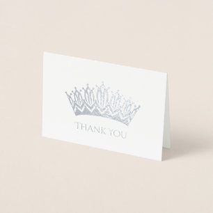 Dorée Mini carte couronne