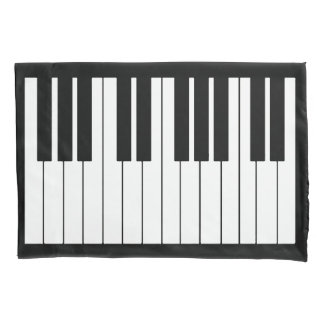 D'oreillers Housse de couette simple noir/blanc, taille standa