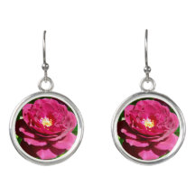 Boucles d'oreille roses