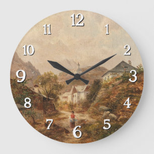 Dorf – Emil Barbarini Large Clock