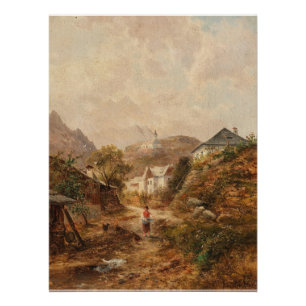 Dorf – Emil Barbarini Poster