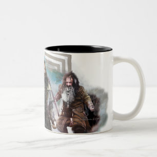 Dori, Kili, and Bifur Two-Tone Coffee Mug