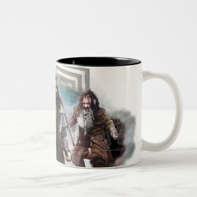 Dori, Kili, and Bifur Two-Tone Coffee Mug (Right)
