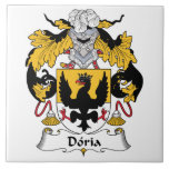 Doria Family Crest Tile<br><div class="desc">Doria Coat Of Arms</div>