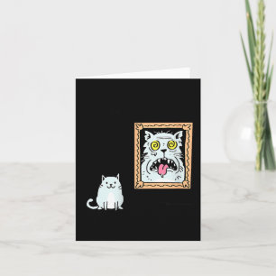 Dorian Gray's Cat Teeshirt From Skunkbear  Card