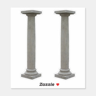 Doric Columns Sticker