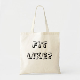 Doric Tote Bag - 'Fit Like?' - Ideal For Messages