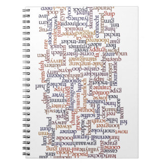 Doric Word Map Notebook