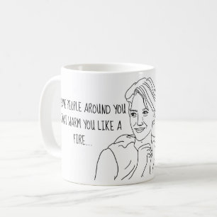 Dorinda RHONY - Don't Let The Fire Burn You Coffee Mug