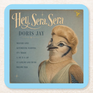 Doris Jay: a Parody Square Paper Coaster