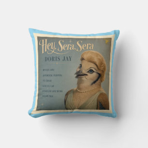 Doris Jay: a Parody Throw Pillow