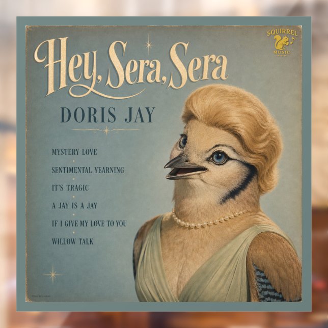 Doris Jay Album: a Parody Window Cling (Sheet 2)