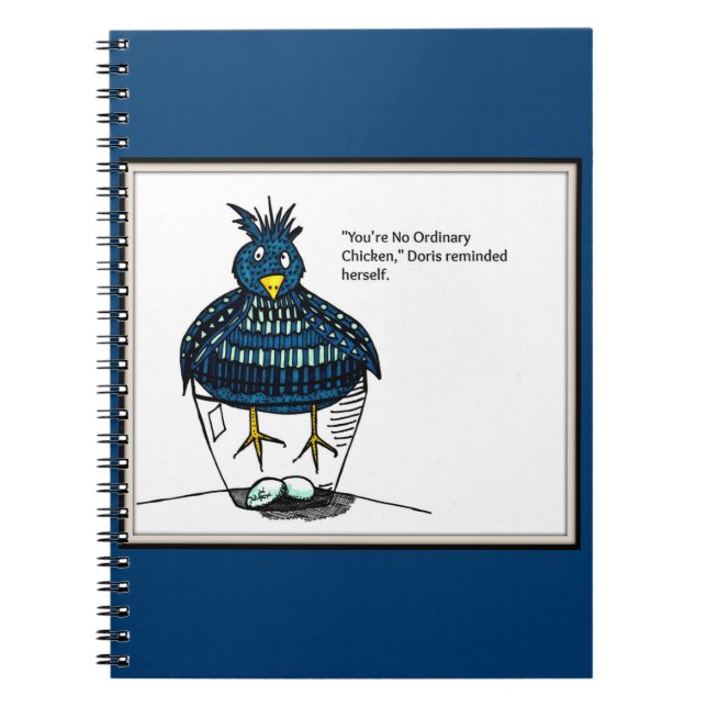 Doris the Extraordinary Chicken Notebook (Front)
