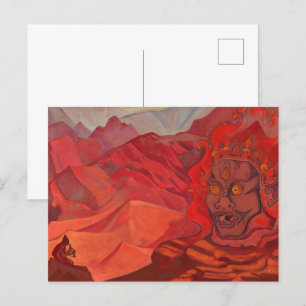 Dorje, the Daring One by Nicholas Roerich Holiday Postcard