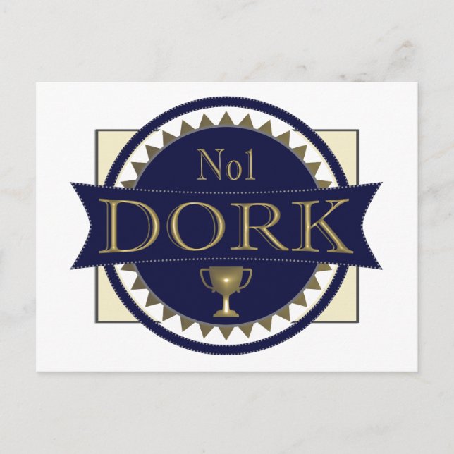 Dork Award Custom Postcard (Front)