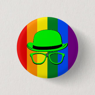 Dork Night Gay Pride Button