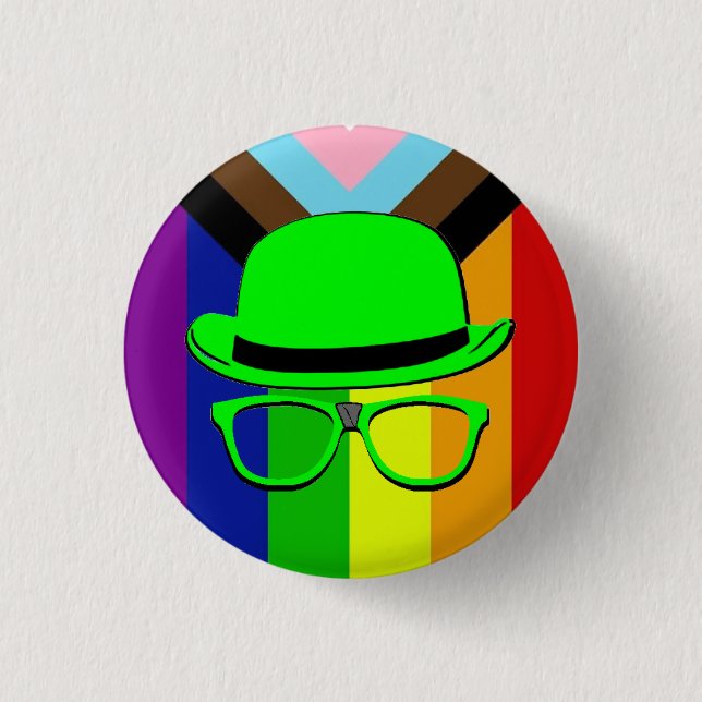 Dork Night Pride Button (Front)