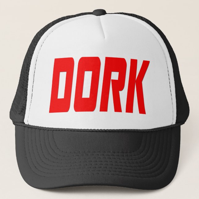 DORK TRUCKER HAT (Front)