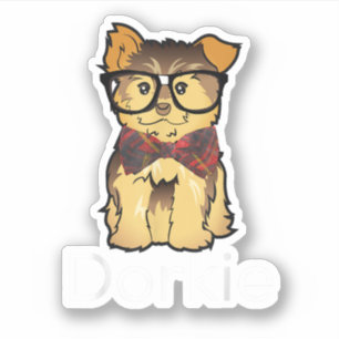 Dorkie Funny Dorky Yorkie Dog