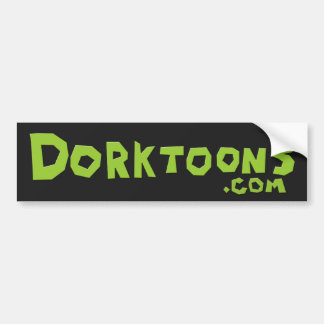 Dorktoons Bumper Sticker