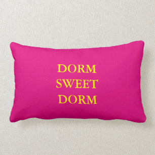 DORM SWEET DORM LUMBAR PILLOW