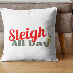 Dormez toute la journée, Noël Coussin décoratif