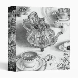 Dormouse Binder Alice in Wonderland Binder