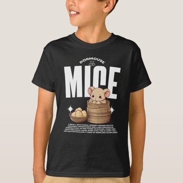 Dormouse - mice  T-Shirt (Front)