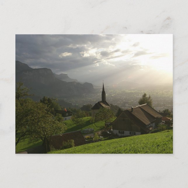 Dornbirn Oberfallenberg Austria Postcard (Front)