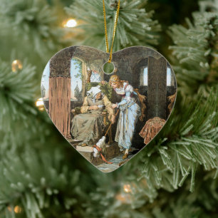 Dornröschen – Sleeping Beauty – Grimm Märchen Ceramic Ornament