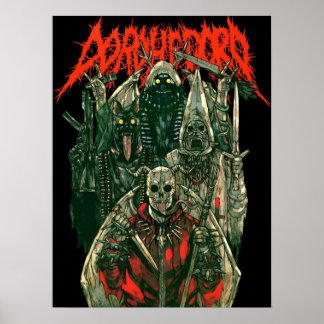 Dorohedoro metal poster