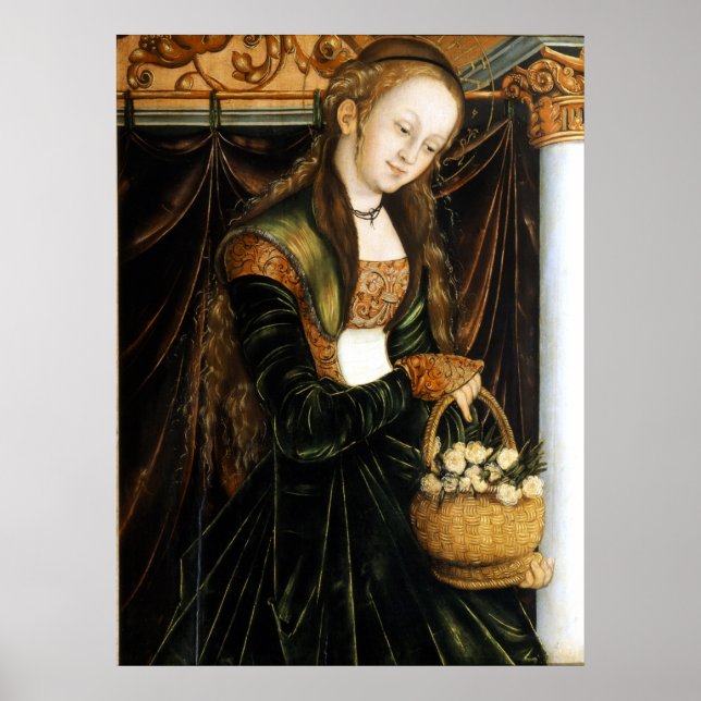 Dorothea - Cranach the Elder - c1530 Poster (Front)