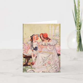 Dorothy and Ozma, Blank Greeting Cards