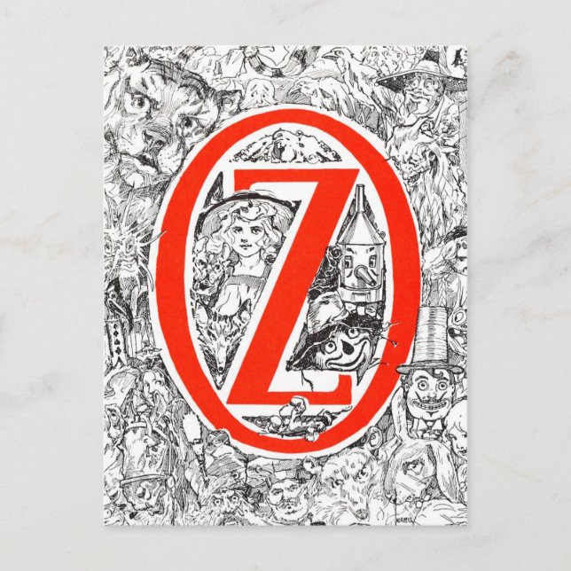 Dorothy and The Wizard in Oz Postcard (Front)