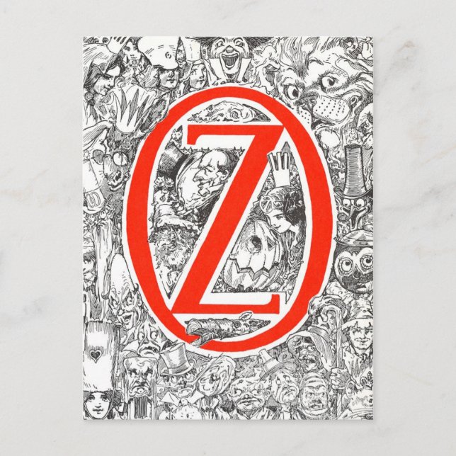 Dorothy and The Wizard in Oz Postcard (Front)