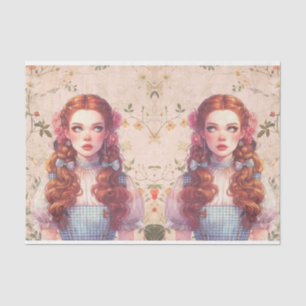 Dorothy and The Wizard of Oz Decoupage Paper