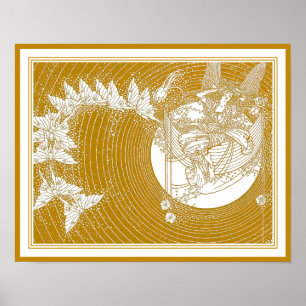 Dorothy Lathrop: Boat of Dreams Fairy Illustration Poster