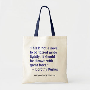 Dorothy Parker Book Bag