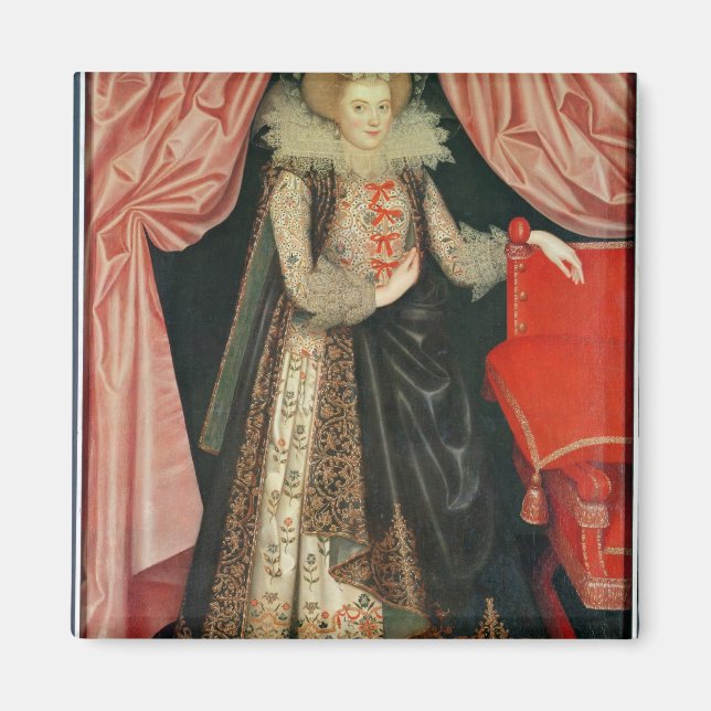 Dorothy St. John, Lady Cary, c.1614 Magnet (Front)