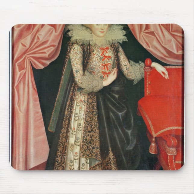 Dorothy St. John, Lady Cary, c.1614 Mouse Pad (Front)