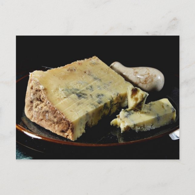 Dorset Blue Vinny (Vinney) Cheese Postcard (Front)