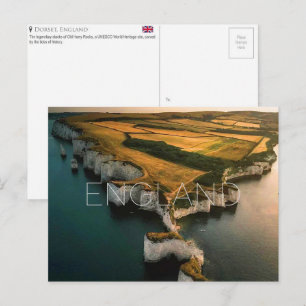 Dorset, England Travel Postcard