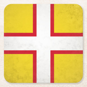 Dorset Square Paper Coaster