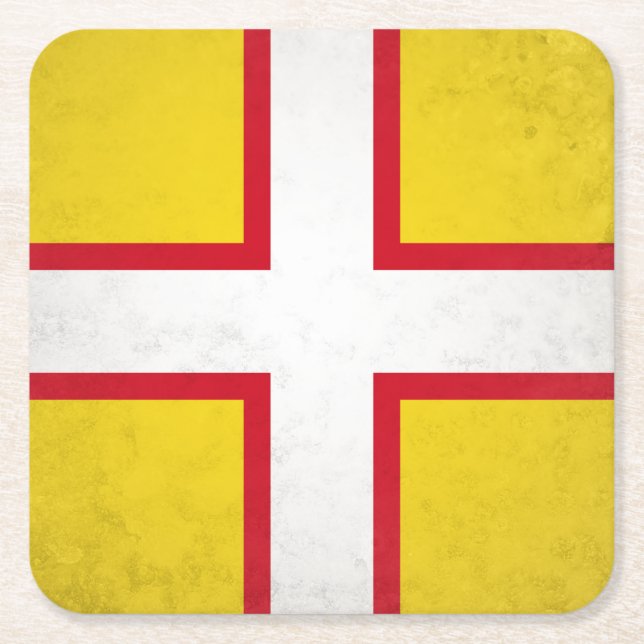 Dorset Square Paper Coaster (Front)