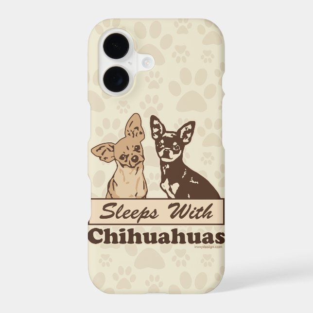 Dort avec des Chihuahuas (Verso)