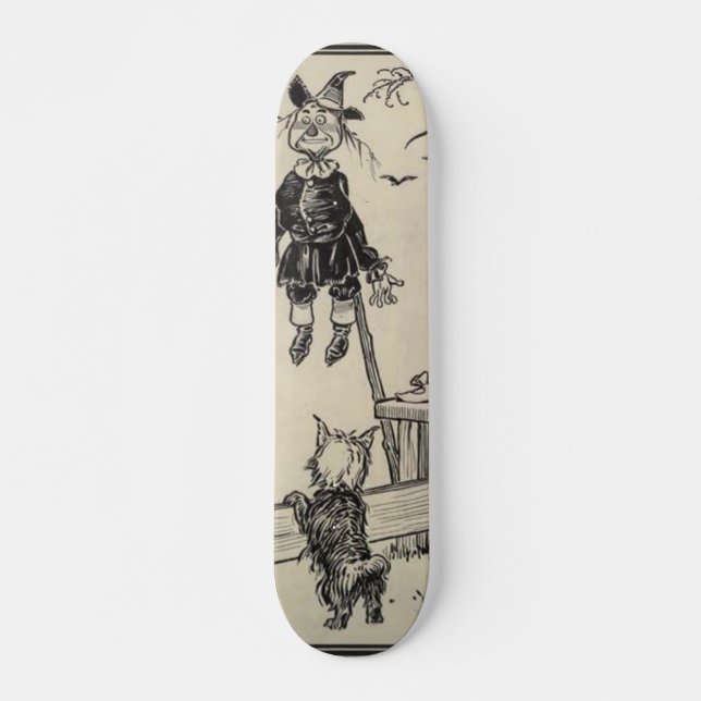 Dorthy, Scarecrow And Toto Skateboard (Front)