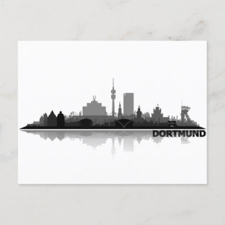 Dortmund City Skyline - carte postale