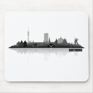 Dortmund City Skyline Mouse Pad