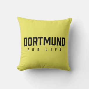 Dortmund For Life Throw Pillow